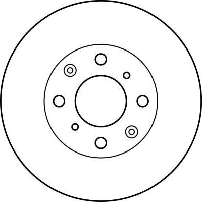 TRW DF4152 - Brake Disc autospares.lv