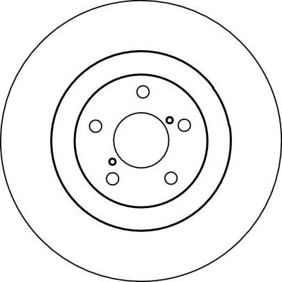 TRW DF4103 - Brake Disc autospares.lv