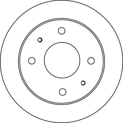 TRW DF4132 - Brake Disc autospares.lv