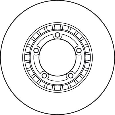 TRW DF4896 - Brake Disc autospares.lv