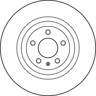 TRW DF4893S - Brake Disc autospares.lv