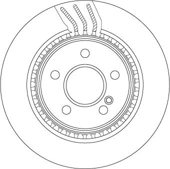 TRW DF4864S - Brake Disc autospares.lv