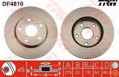 Ashika 60-02-2018 - Brake Disc autospares.lv