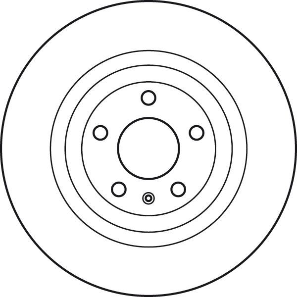 TRW DF4818S - Brake Disc autospares.lv