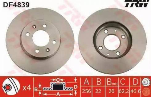 Sangsin Brake SD2028 - Brake Disc autospares.lv