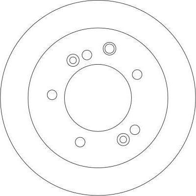 TRW DF4395 - Brake Disc autospares.lv