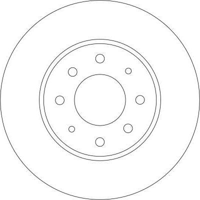 TRW DF4345 - Brake Disc autospares.lv