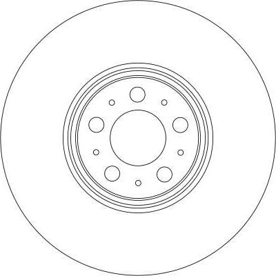 TRW DF4340S - Brake Disc autospares.lv