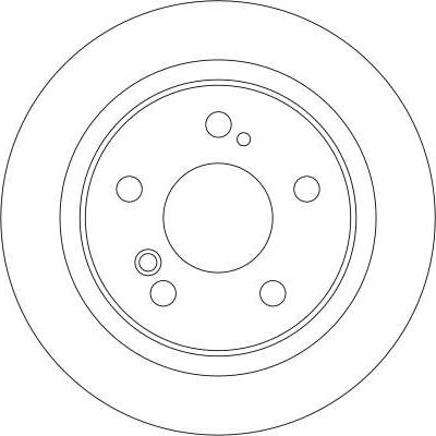 TRW DF4355 - Brake Disc autospares.lv