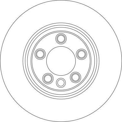 TRW DF4305S - Brake Disc autospares.lv