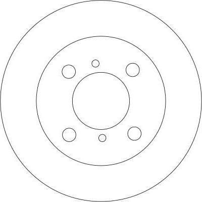 TRW DF4315 - Brake Disc autospares.lv