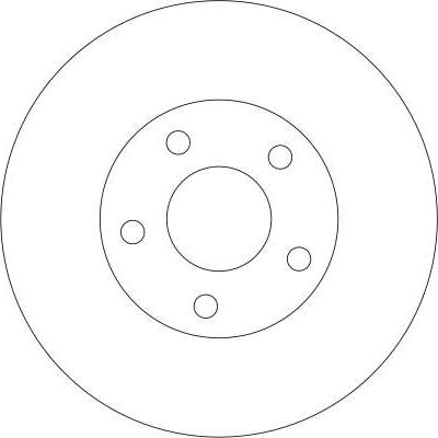 TRW DF4316 - Brake Disc autospares.lv