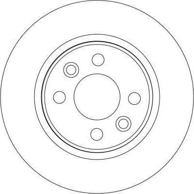 TRW DF4381 - Brake Disc autospares.lv