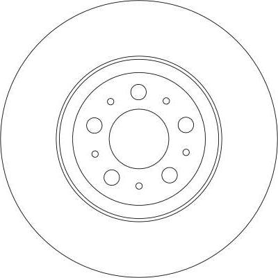 TRW DF4339 - Brake Disc autospares.lv