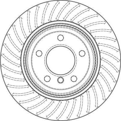 TRW DF4296 - Brake Disc autospares.lv