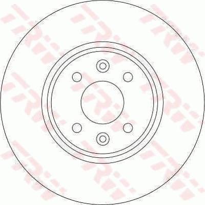 TRW DF4255 - Brake Disc autospares.lv