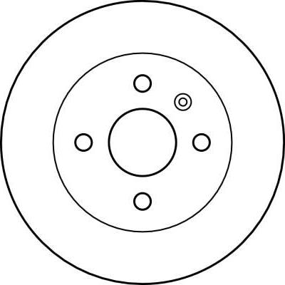 TRW DF4200 - Brake Disc autospares.lv