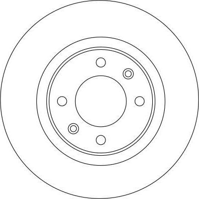 TRW DF4215 - Brake Disc autospares.lv