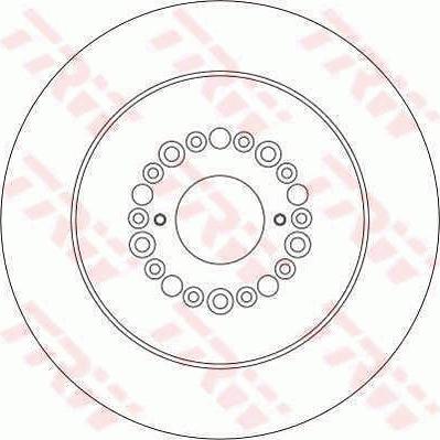 TRW DF4289 - Brake Disc autospares.lv