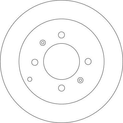 TRW DF4286 - Brake Disc autospares.lv