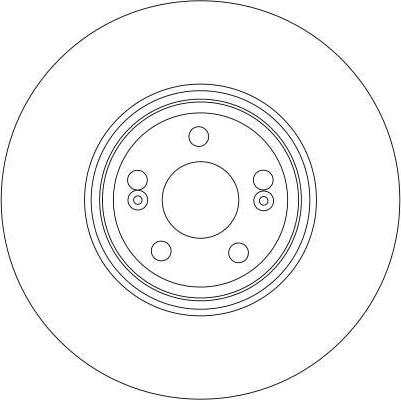 TRW DF4280S - Brake Disc autospares.lv