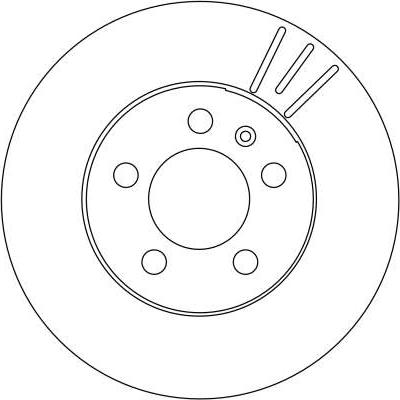 TRW DF4235 - Brake Disc autospares.lv