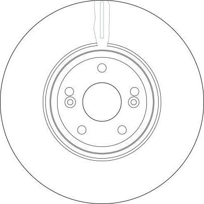 TRW DF4231 - Brake Disc autospares.lv