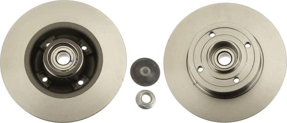 TRW DF4274BS - Brake Disc autospares.lv