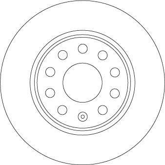 TRW DF6952 - Brake Disc autospares.lv