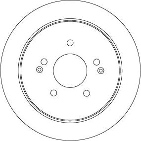 TRW DF6901 - Brake Disc autospares.lv