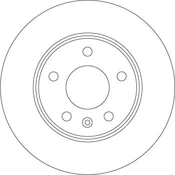 TRW DF6915 - Brake Disc autospares.lv