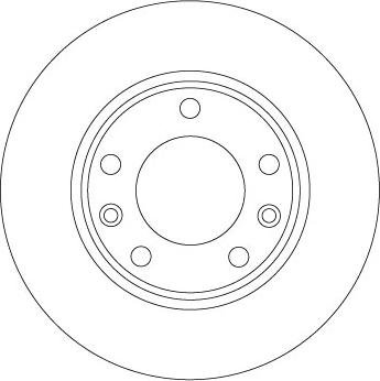 Triscan 460986479C23 - Brake Disc autospares.lv