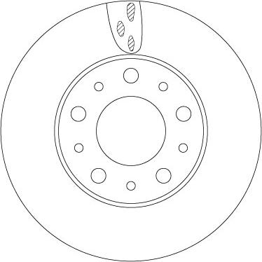 TRW DF6918S - Brake Disc autospares.lv