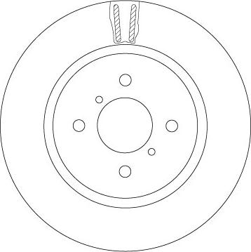 TRW DF6912 - Brake Disc autospares.lv