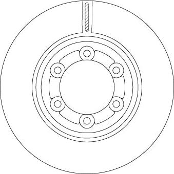 TRW DF6984 - Brake Disc autospares.lv