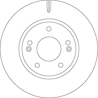 TRW DF6936 - Brake Disc autospares.lv