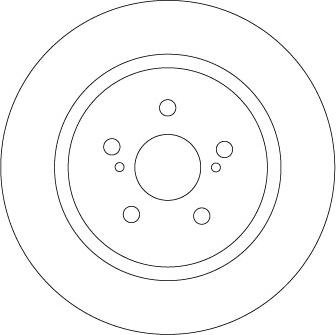 TRW DF6920 - Brake Disc autospares.lv