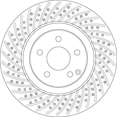 TRW DF6433S - Brake Disc autospares.lv