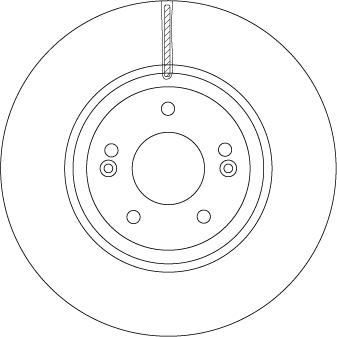 TRW DF6545S - Brake Disc autospares.lv