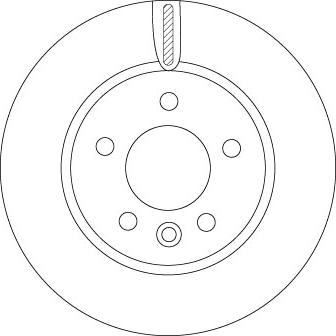 TRW DF6589S - Brake Disc autospares.lv