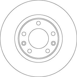 TRW DF6656 - Brake Disc autospares.lv