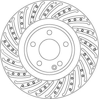 TRW DF6633S - Brake Disc autospares.lv