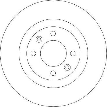 TRW DF6632 - Brake Disc autospares.lv