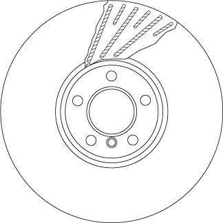 TRW DF6622S - Brake Disc autospares.lv