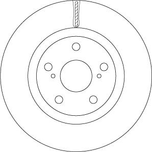 TRW DF6675 - Brake Disc autospares.lv