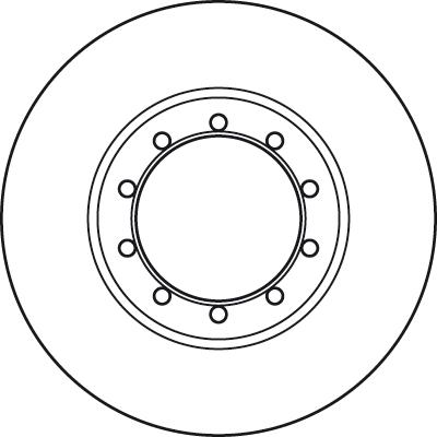 TRW DF6049 - Brake Disc autospares.lv