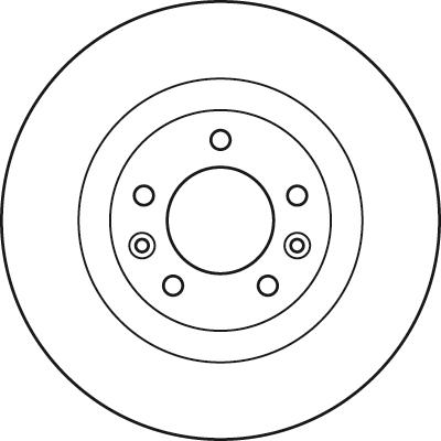 TRW DF6047 - Brake Disc autospares.lv