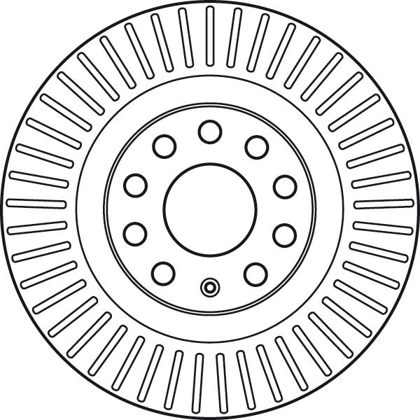 TRW DF6005 - Brake Disc autospares.lv