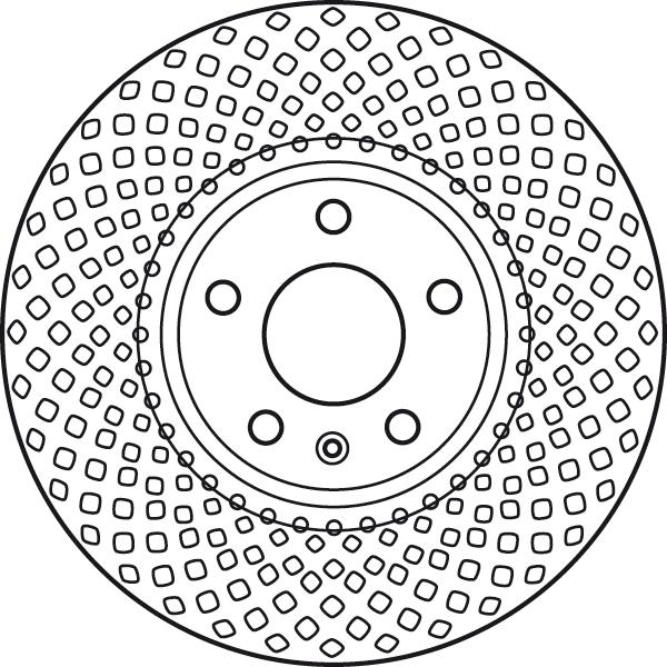 TRW DF6015S - Brake Disc autospares.lv