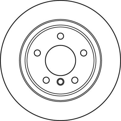 TRW DF6033 - Brake Disc autospares.lv